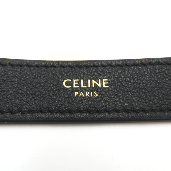 Celine Heloise Cuir shoulder bag calf cowhide ladies black - Picture 9 of 10